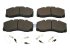 DT Spare Parts - Disc brake pad kit - 4.90931