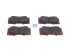 DT Spare Parts - Disc brake pad kit - 14.94003