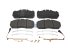 DT Spare Parts - Disc brake pad kit - 6.95101