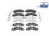 DT Spare Parts - Disc brake pad kit - 15.00037