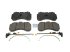 DT Spare Parts - Disc brake pad kit - 6.95109