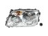 DT Spare Parts - Headlamp, left, without bulbs, with adjusting motor 24 V, H1 - 4.64442