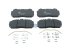 DT Spare Parts - Disc brake pad kit - 2.94098