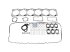 DT Spare Parts - Cylinder head gasket kit - 7.94022