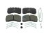 DT Spare Parts - Disc brake pad kit - 10.34126