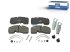 DT Spare Parts - Disc brake pad kit - 10.14001