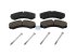 DT Spare Parts - Disc brake pad kit - 7.92615