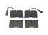 DT Spare Parts - Disc brake pad kit - 7.92624