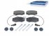 DT Spare Parts -  Disc brake pad kit - 6.95122 - 1 Pack