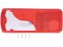 DT Spare Parts - Tail lamp glass - 7.25268