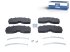 DT Spare Parts - Disc brake pad kit - 1.35032