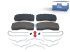 DT Spare Parts - Disc brake pad kit - 4.92243