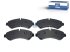 DT Spare Parts - Disc brake pad kit - 4.92246