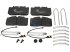 DT Spare Parts - Disc brake pad kit - 5.92120