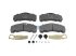 DT Spare Parts - Disc brake pad kit - 10.14000