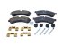 DT Spare Parts - Disc brake pad kit - 7.92620