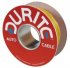 Durite - Cable Single Thin Wall 65/0.30 Yellow PVC 30M - 0-936-08A