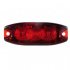 Durite - Ultra Slim LED Stop/Tail Lamp, Red Lens - 12/24V - 0-097-14