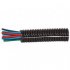 Durite - Convoluted Split Black Polyamide Tubing 23 NW 100M - 3-331-58