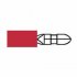 Durite - Terminal Red 4.00mm Bullet Pack of 50 - 0-001-36