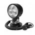 Durite - Work Lamp Compact Flood LED Black 30W 12/24 volt Mag Base  - 0-420-30