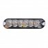 Durite - R10 R65 High Intensity 6 Amber LED Warning Light (12 flash patterns) - 0-441-66