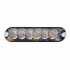 Durite - R10 R65 High Intensity 6 Amber LED Warning Light (12 flash patterns) - 0-441-66