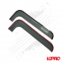 Vepro - Scania Next Gen S / R Series (all cabs) Short Side Window Deflectors