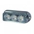 Durite - High Intensity LED Warning Light 3 White 12/24volt  - 0-442-07