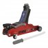 Sealey 180 Handle Low Profile Short Chassis Trolley Jack 2 Tonne - Red