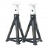 Sealey Premier Trolley Jack 3 Tonne & Axle Stands (Pair) 3 Tonne per Stand Combo