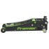 Sealey Premier Low Profile Trolley Jack with Rocket Lift 3 Tonne - Green