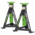 Sealey Premier Trolley Jack 3 Tonne & Axle Stands (Pair) 3 Tonne per Stand Combo