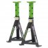 Sealey Premier Trolley Jack 3 Tonne & Axle Stands (Pair) 3 Tonne per Stand Combo