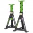 Sealey Premier Trolley Jack 3 Tonne & Axle Stands (Pair) 3 Tonne per Stand Combo