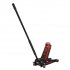 Sealey Trolley Jack 3 Tonne Low Profile Rocket Lift Red