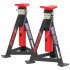 Sealey Trolley Jack 3 Tonne & Axle Stands (Pair) 3 Tonne per Stand Combo