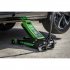 Sealey Trolley Jack 4 Tonne Low Profile Rocket Lift Green