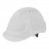 Sealey Worksafe Vented Safety Helmet - White