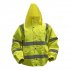 Sealey Hi-Vis Yellow Jacket with Quilted Lining & Elasticated Waist - X-Large