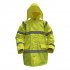 Sealey Worksafe Hi-Vis Yellow Jacket with Quilted Lining - X-Large