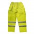 Sealey Hi-Vis Yellow Waterproof Trousers - Large