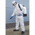 Sealey Worksafe Disposable Coverall, White - Large