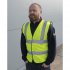 Sealey Worksafe Hi-Vis Yellow Waistcoat - Medium