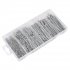 Sealey Metric/Imperial Split Pin Assortment 555pc - Small Sizes