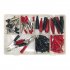 Sealey Crocodile Clip Assortment 60pc - Black & Red