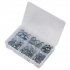 Sealey Zinc Plated O-Clip Double Ear Assortment 140pc