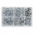 Sealey Zinc Plated O-Clip Double Ear Assortment 140pc