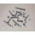 Sealey High Tensile Setscrew, Nut & Washer Assortment M5 444pc