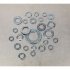 Sealey Flat Washer Assortment M6-M24 Form C 495pc